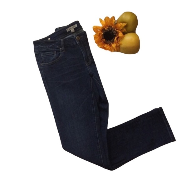 CAbi Dark Wash Skinny Jeans Style 917 Size 4 - Picture 5 of 7